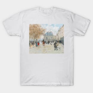 Am Quai Malaquais, Paris by Jean-Francois Raffaelli T-Shirt